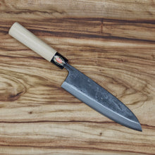 Load image into Gallery viewer, Deba Double bevels 210mm/10mm - Hand made Kurouchi knife