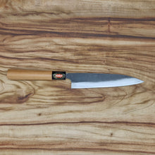 Load image into Gallery viewer, Utility with Sakura handle - Hand made Kurouchi knife