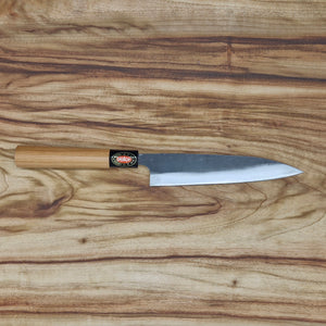 Utility with Sakura handle - Hand made Kurouchi knife