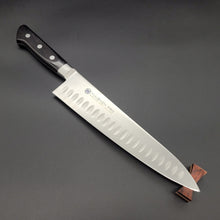 Load image into Gallery viewer, YUUSHIN PRO Gyuto Chef knife 240mm Pit finish - Virgin Gold stainless steel