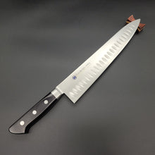 Load image into Gallery viewer, YUUSHIN PRO Gyuto Chef knife 270mm Pit finish - Virgin Gold stainless steel