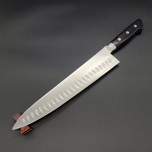 YUUSHIN PRO Gyuto Chef knife 270mm Pit finish - Virgin Gold stainless steel