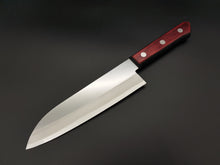 Load image into Gallery viewer, YUUSHIN Santoku 165mm Blue Super steel (Stainless Clad)