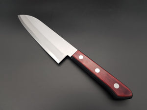 YUUSHIN Santoku 165mm Blue Super steel (Stainless Clad)