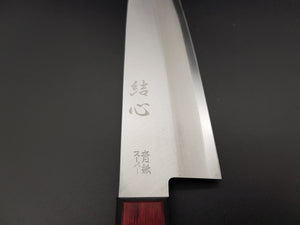 YUUSHIN Santoku 165mm Blue Super steel (Stainless Clad)